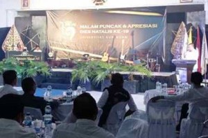 Malam Puncal Dies Natalis Uniku ke-19.
